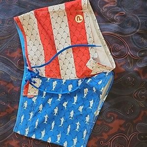 NWOT Pelagic American Board Shorts